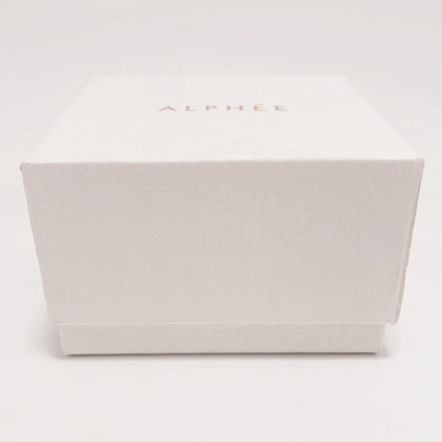 Beautiful Paper Jewelry Boxesfancy Paper Box Foil Gold Logo Lid And Base Style