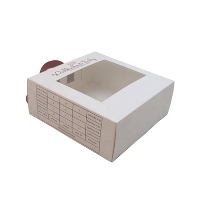 Recyclable Healthcare Product Packaging White Card Paper box For Baby Clothes