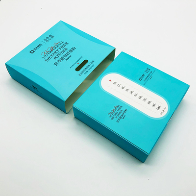 Drawer Style Paper Box Garment Cardboard Boxes For HealthCare Product