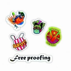 Printed Self Adhesive Sticker