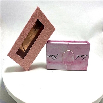 Multiple Colors Rectangle Cosmetic Paper Box For Eyelash