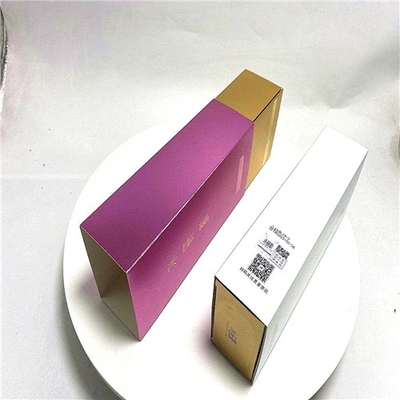 Recyclable Pink Drawer Type Skin Care Cosmetic Packing Box