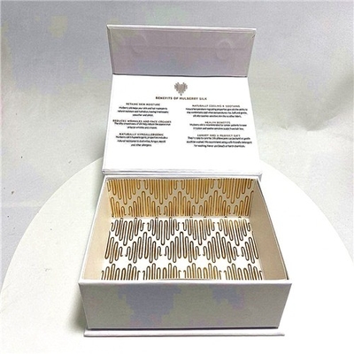 White High Capacity Book Type Personal Care Cosmetic Paper Box