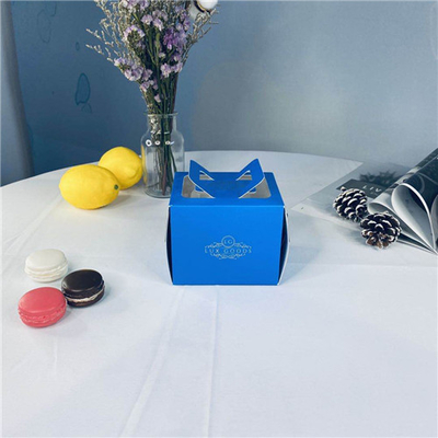 Logo Customized Portable Cake Cardboard Box For Store Pastries