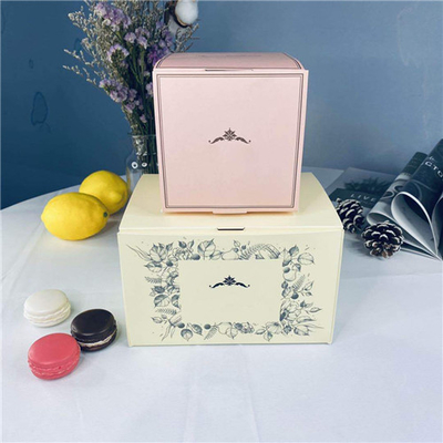 Exquisite Bronzing Process Holiday Gift Cardboard Boxes