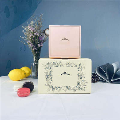 Exquisite Bronzing Process Holiday Gift Cardboard Boxes