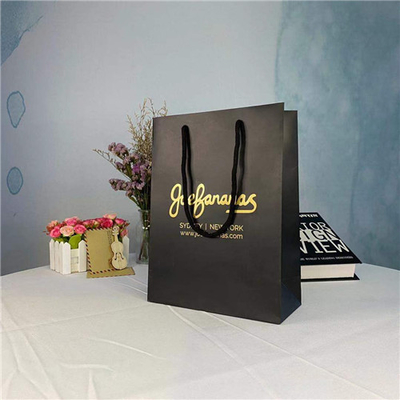 Recyclable Logo Custom Printed Paper Bags For Shopping