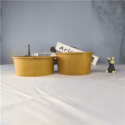 Eco Friendly Kraft Disposable Paper Container Food Packing Box