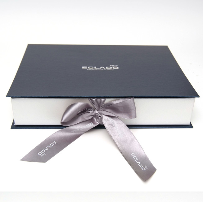 Customize Package Paper Box Book Style Presentation Gift Boxes With Lids