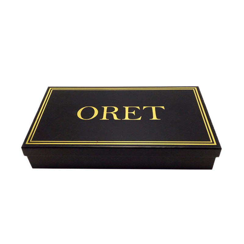 Matt Lamination Gift Packing Boxes Folding Rectangular Gift Box With Lid