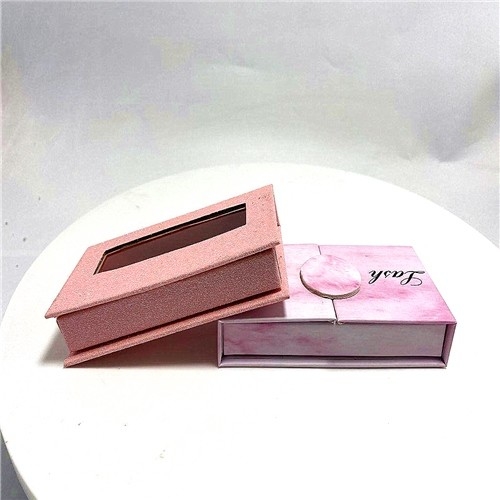 Multiple Colors Rectangle Cosmetic Paper Box For Eyelash