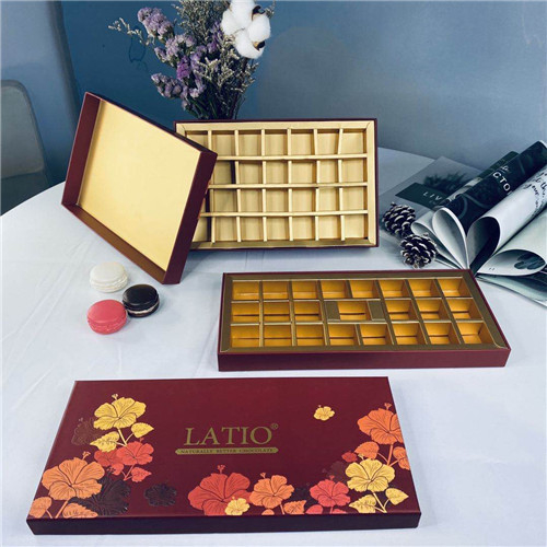 Handmade Square Chocolate Packing Boxes For Gift Packaging