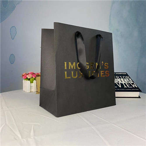 Recyclable Logo Custom Printed Paper Bags For Shopping