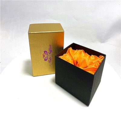 Хорошая цена Золотая бронзируя коробка коробки крышки косметическая бумажная для упаковки онлайн