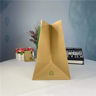 Хорошая цена Вынос 100% Recyclable Kraft бумажный кладет в мешки для ресторана онлайн